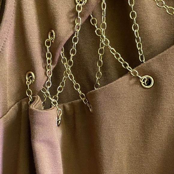 Fashion Nova• Cut-Out Dress• Chain Accents - Picture 3 of 5